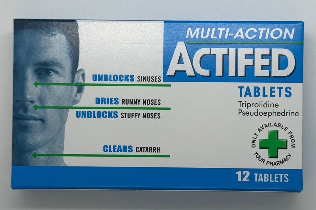 ACTIFED MULTI-ACTION DRY