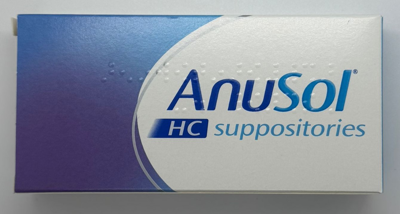 ANUSOL PLUS HC SUPPOSITORIES 12