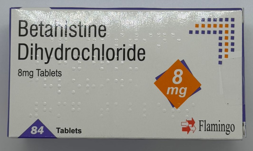 BETAHISTINE TAB 8MG [TRI[ 8MG