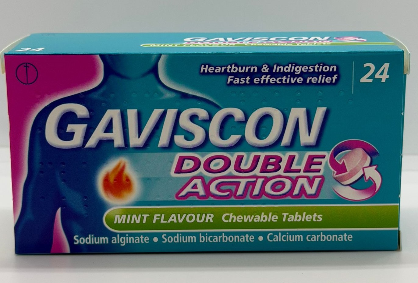 GAVISCON DOUB ACT TABS (24)