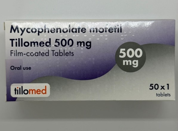 MYCOPHENOLATE TAB 500MG [TRI] (50)
