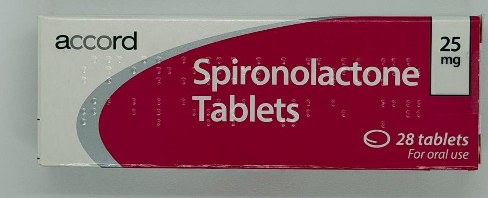 SPIRONOLACTONE TAB 25MG 28