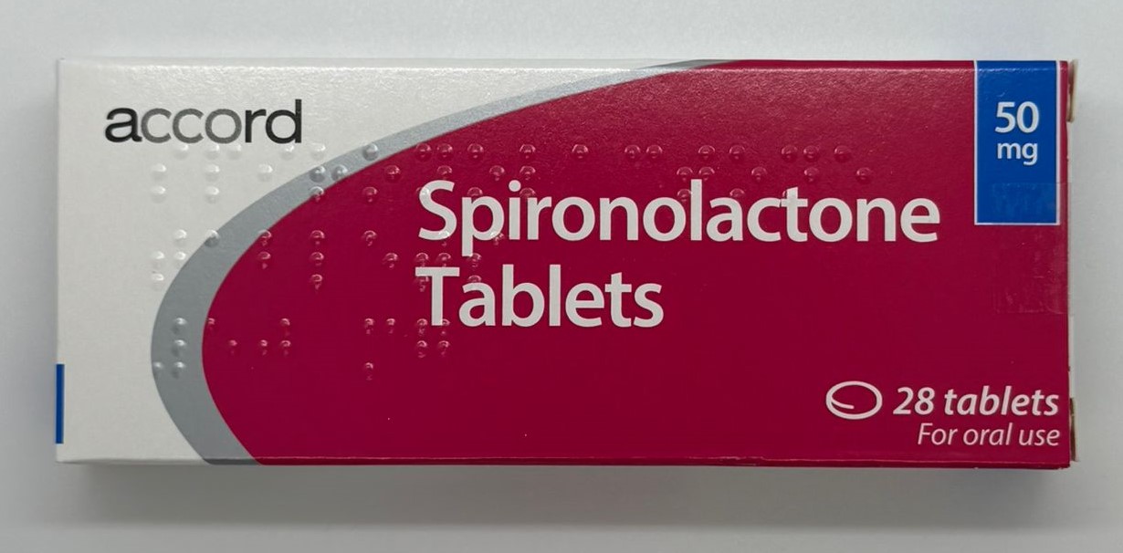 SPIRONOLACTONE TAB 50MG [TRI] 28