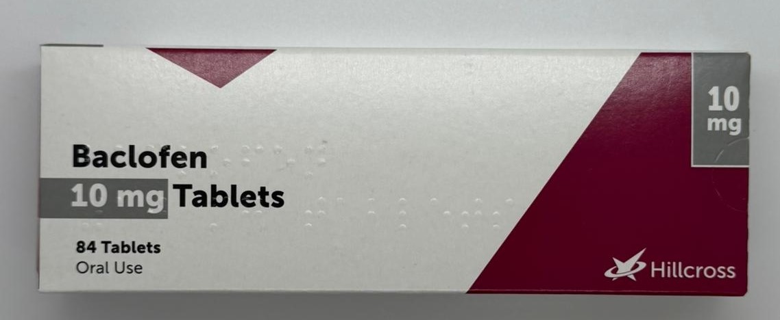 BACLOFEN TAB 10MG {TRI] 84