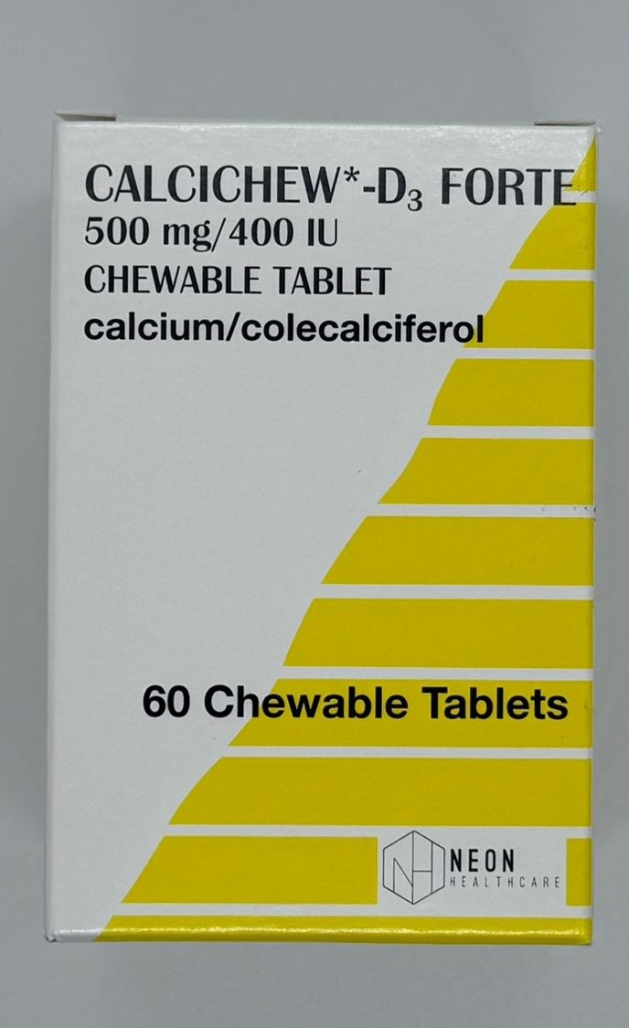 CALCICHEW D3 FORTE (Calcium Carbonate / Vit D) 60