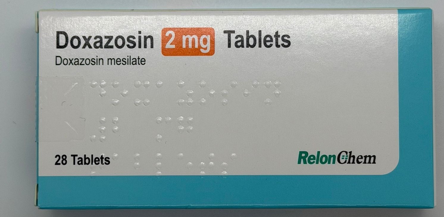 DOXAZOSIN TAB 2MG 28