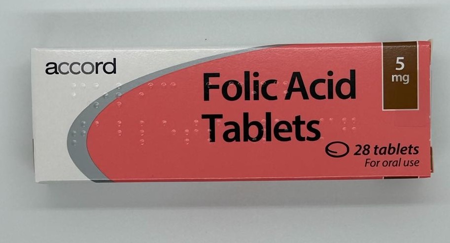 FOLIC ACID TABS 5MG