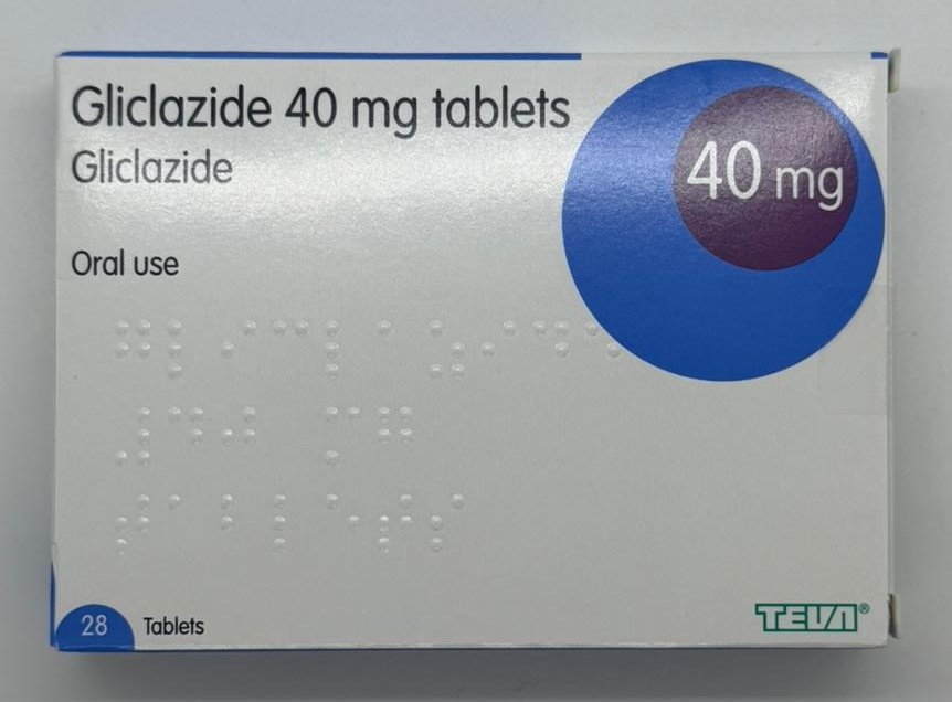 GLICLAZIDE TABS 40MG TEVA 28