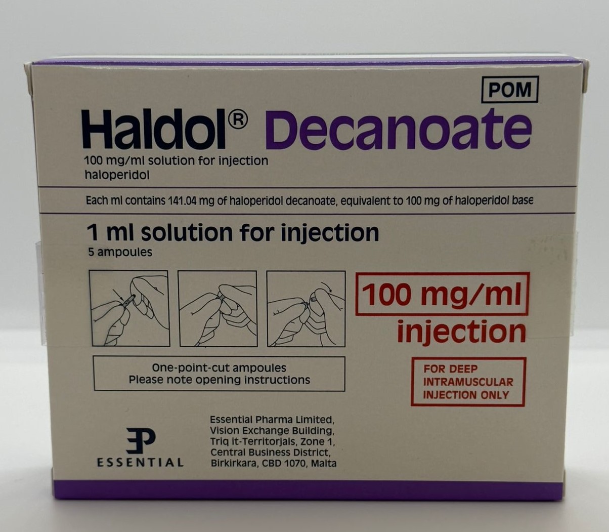 HALDOL DECANOATE 100MG/1ML AMP 5