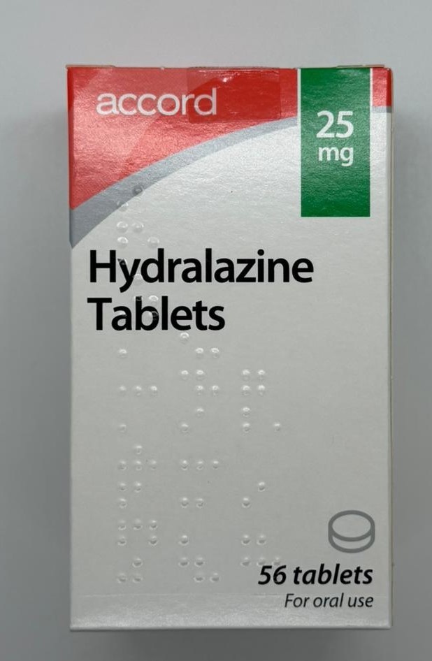 HYDRALAZINE TAB 25MG[TRI] 56