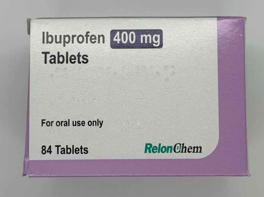 IBUPROFEN TABS 400MG 84'S