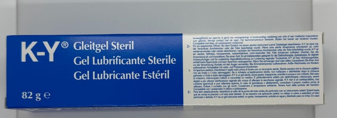 KY JELLY STERILE 82G