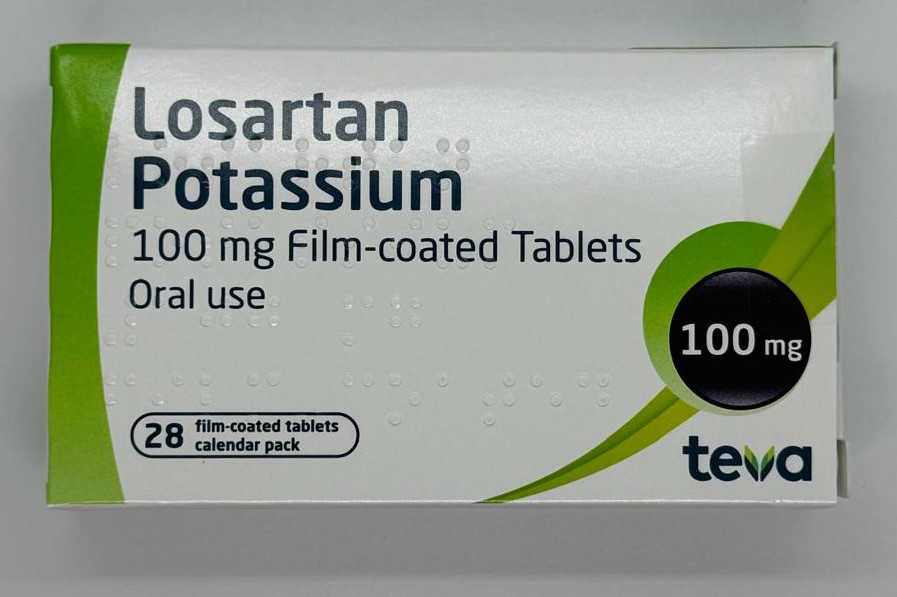 LOSARTAN TAB 100MG TEV 28