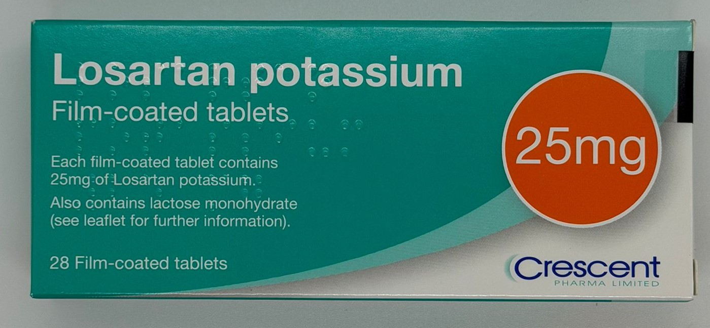 LOSARTAN TAB 25MG [TRI] 28