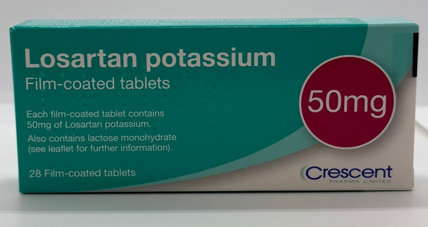 LOSARTAN TAB 50MG [TRI] 28