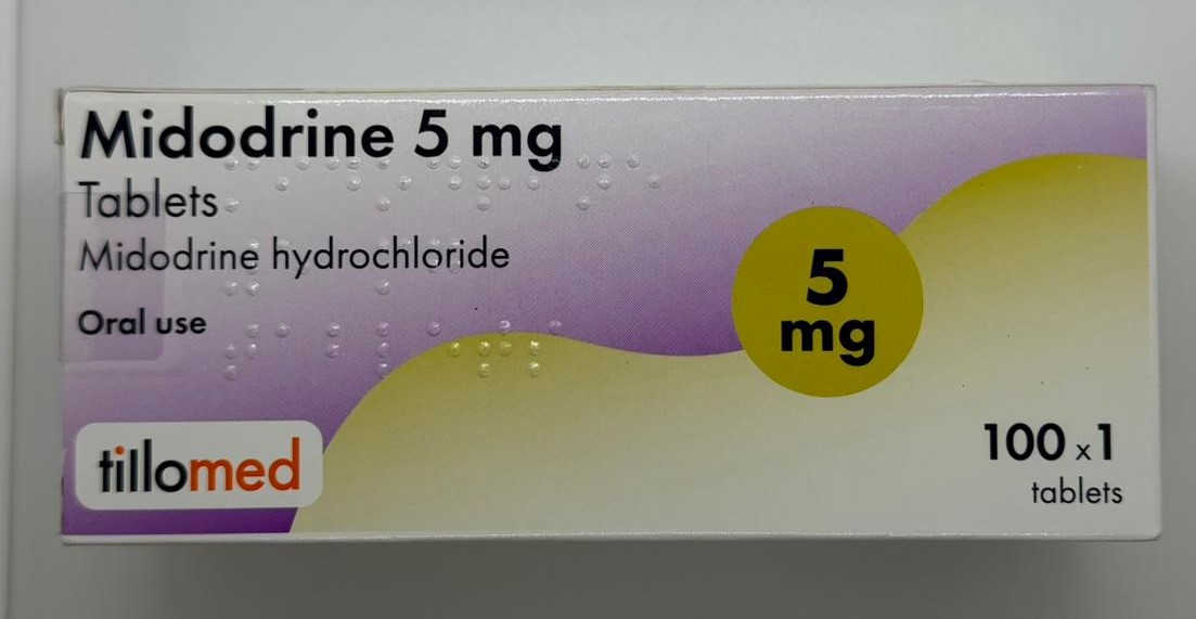 MIDODRINE TAB 5MG 100'S