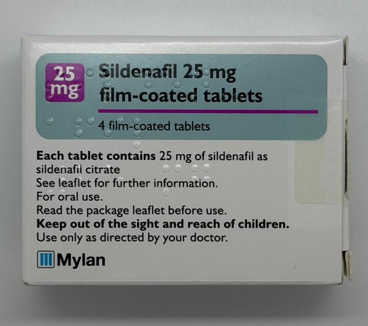 SILDENAFIL TAB 25MG [TRI] 4