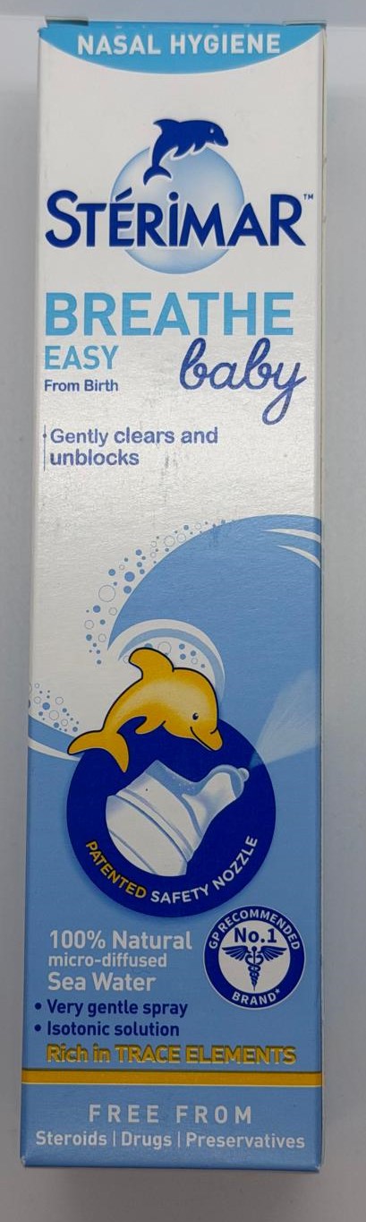 STERIMAR BREATHE EASY 100ML