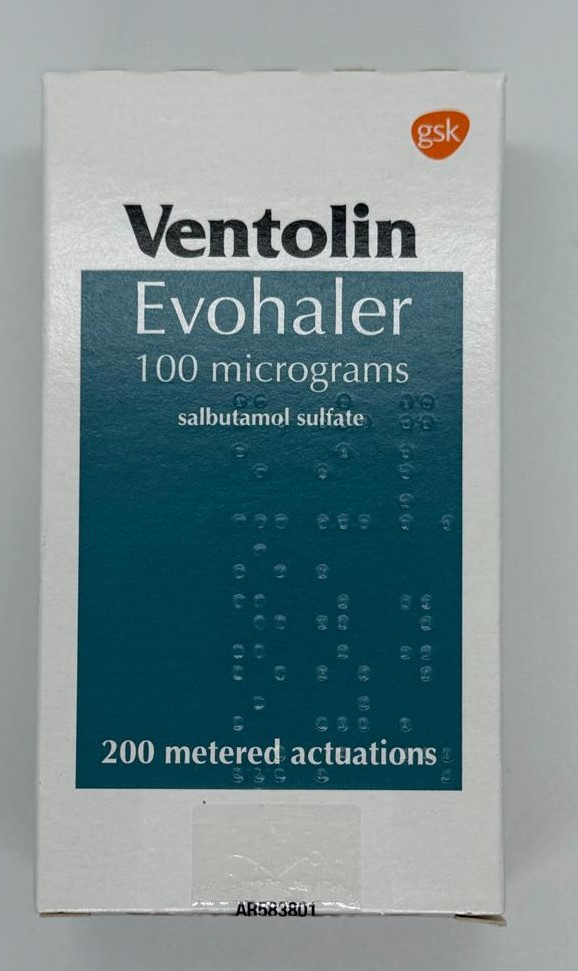 VENTOLIN ENOHALER 100MCG 200DS