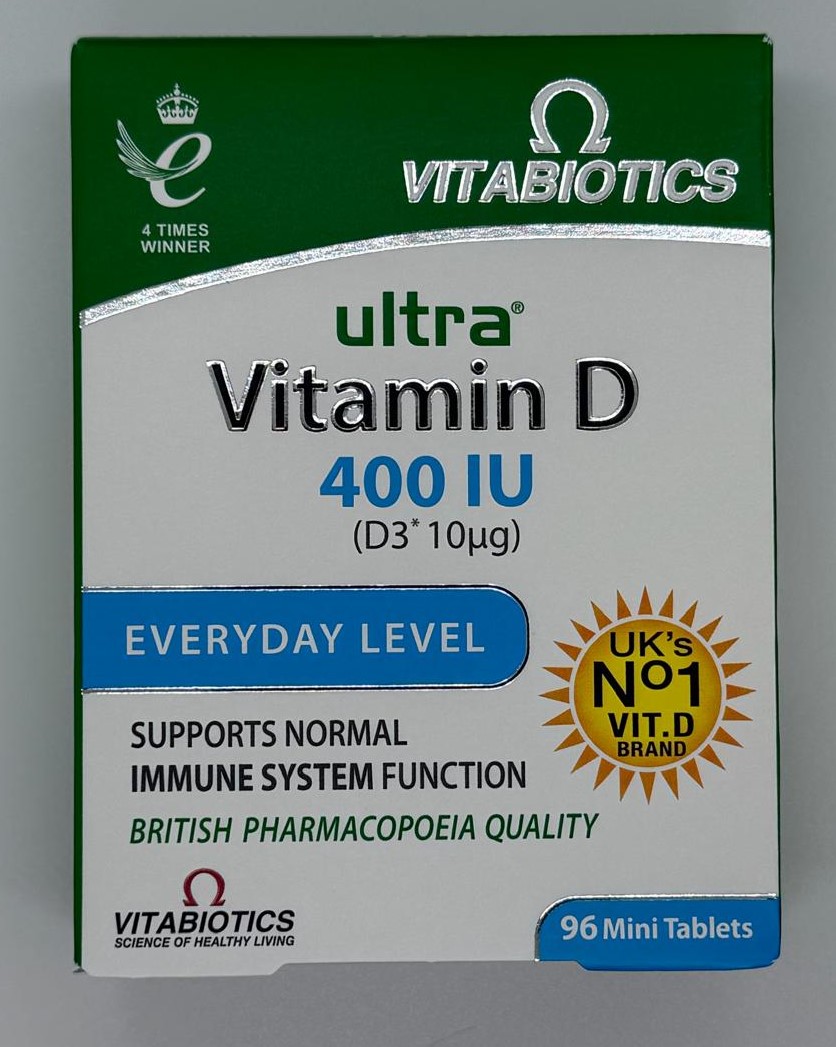 ULTRA VITAMIN D3 400IU X96
