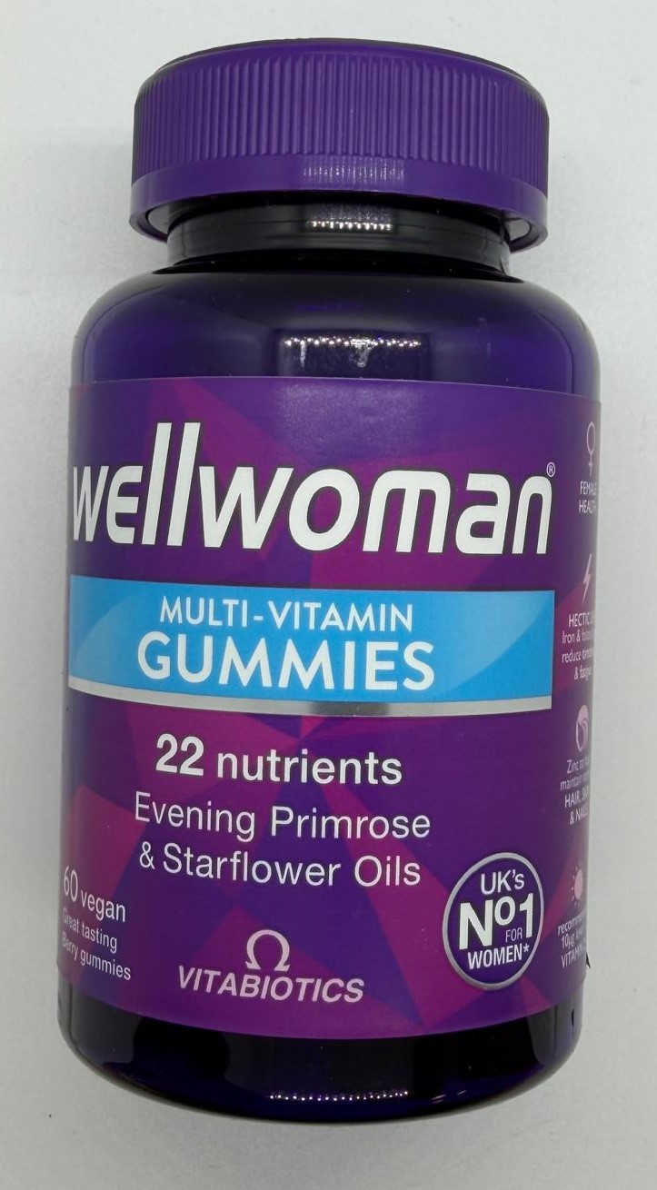 WELLWOMAN GUMMIES 60'S