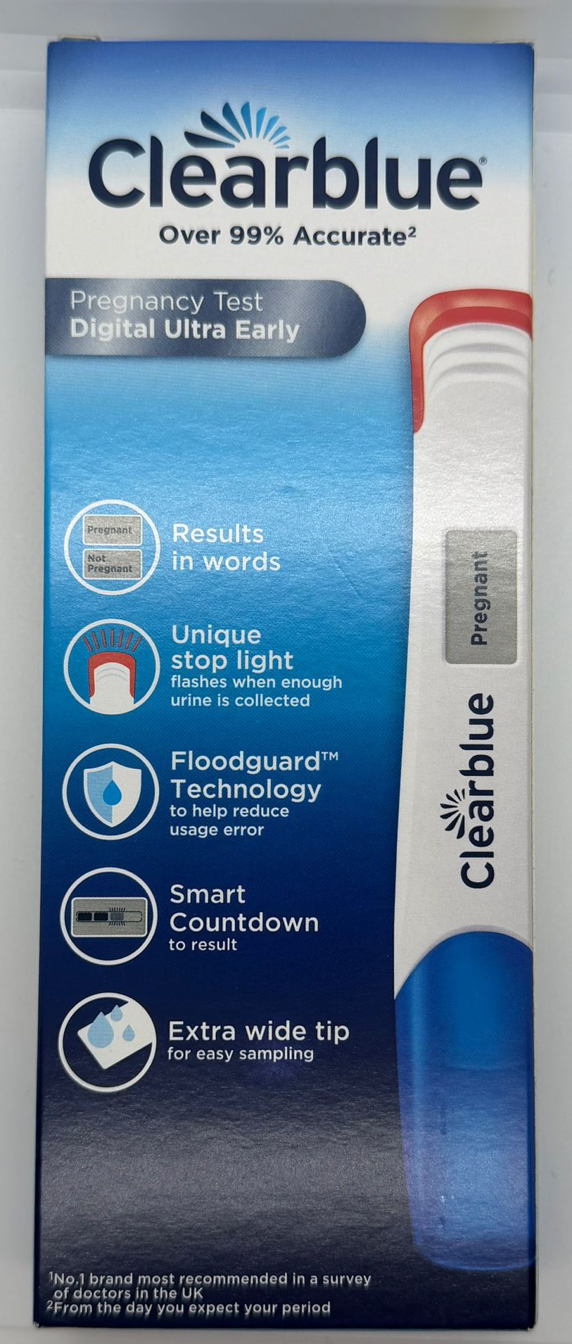 CLEARBLUE DIG U/EARLY PREG TEST 2